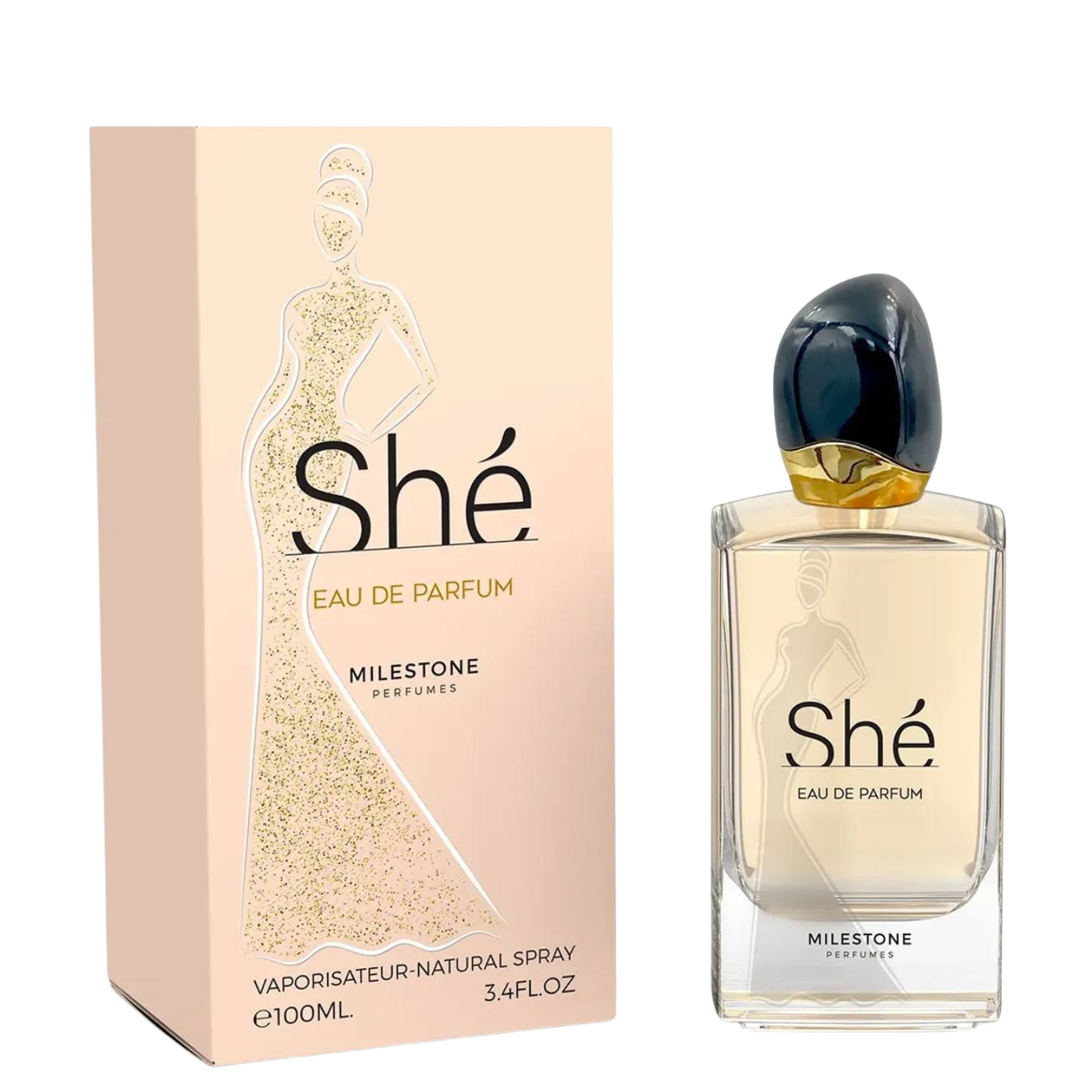 בושם לאישה She מבית Milestone Perfumes | או דה פרפיום E.D.P | מ"ל 100 | בהשראת ג’ורג’ו ארמני סי