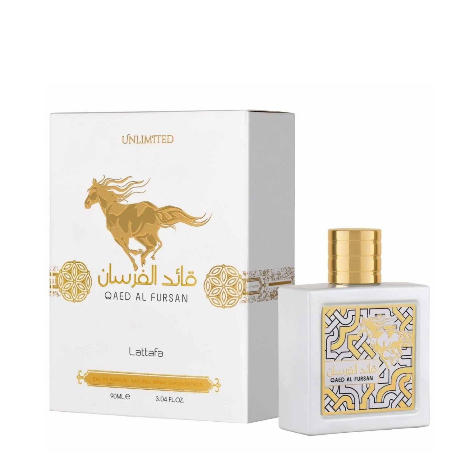 בושם יונסקס aed Al Fursan Unlimited מבית Lattafa | או דה פורפיום E.D.P | מ"ל 100 | קאאד אל פורסאן של לטאפה