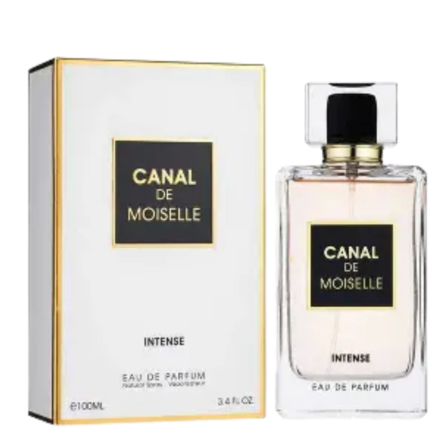 בושם לאישה Canal De Moiselle Intense מבית Fragrance World | או דה פורפיום E.D.P | מ"ל 100 | בהשראת קוקו שאנל מדמוזל אינטנס
