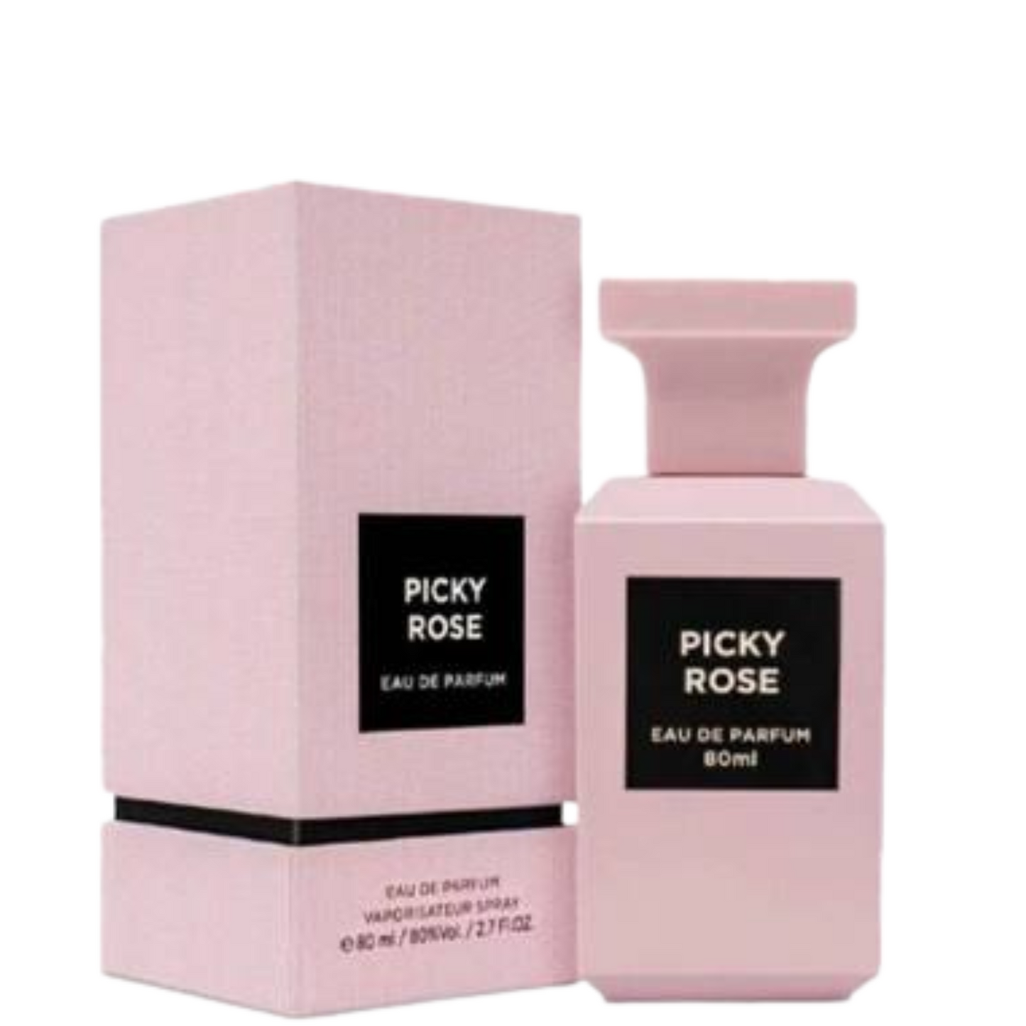 בושם לאישה Picky Rose מבית Fragrance World | או דה פרפיום E.D.P | מ”ל 80 | בהשראת רוז פריק של טום פורד