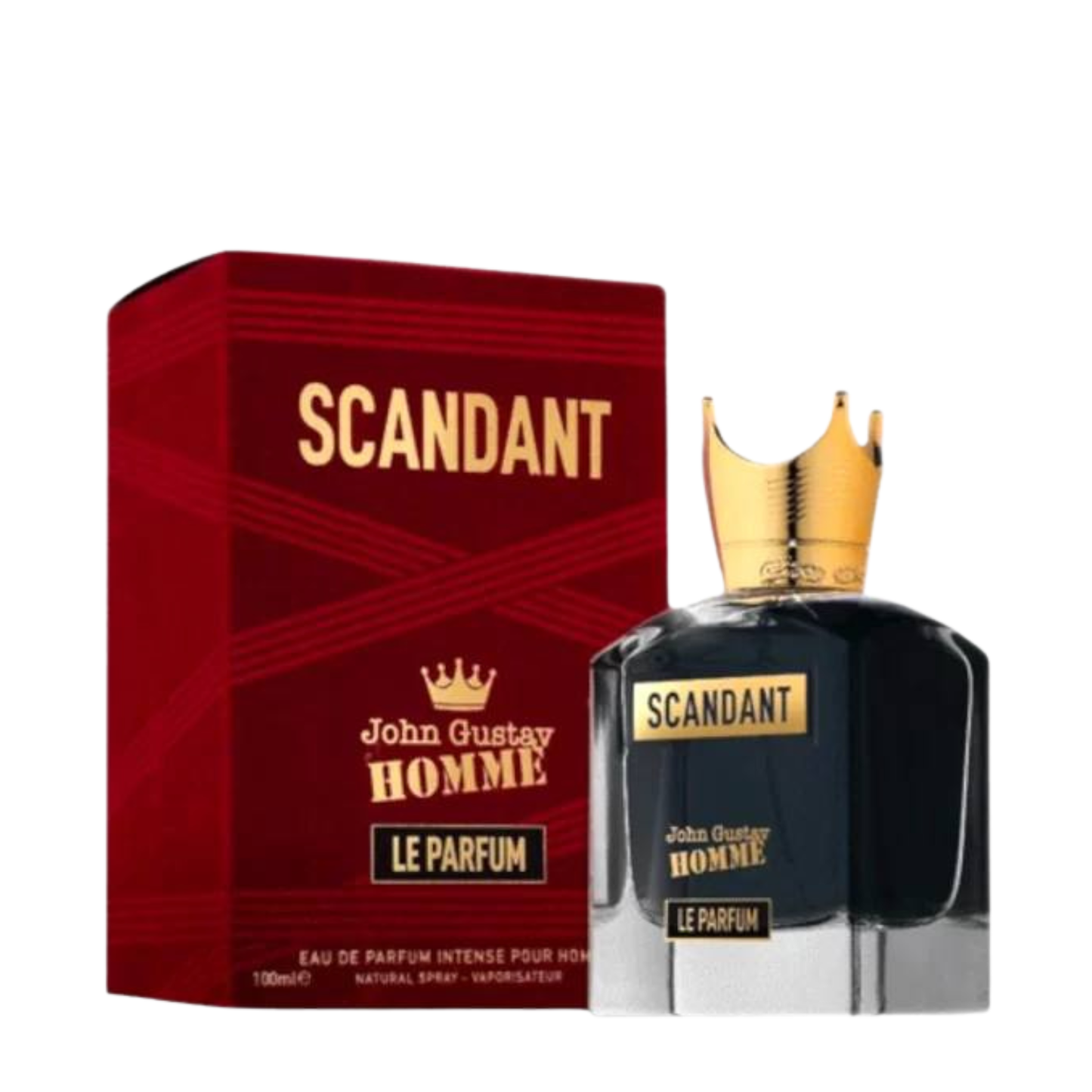 בושם לגבר Scandant Le Parfum מבית Fragrance World | או דה פרפיום E.D.P | מ״ל 100 | בהשראת סקנדל הים של ז'אן פול גוטייה