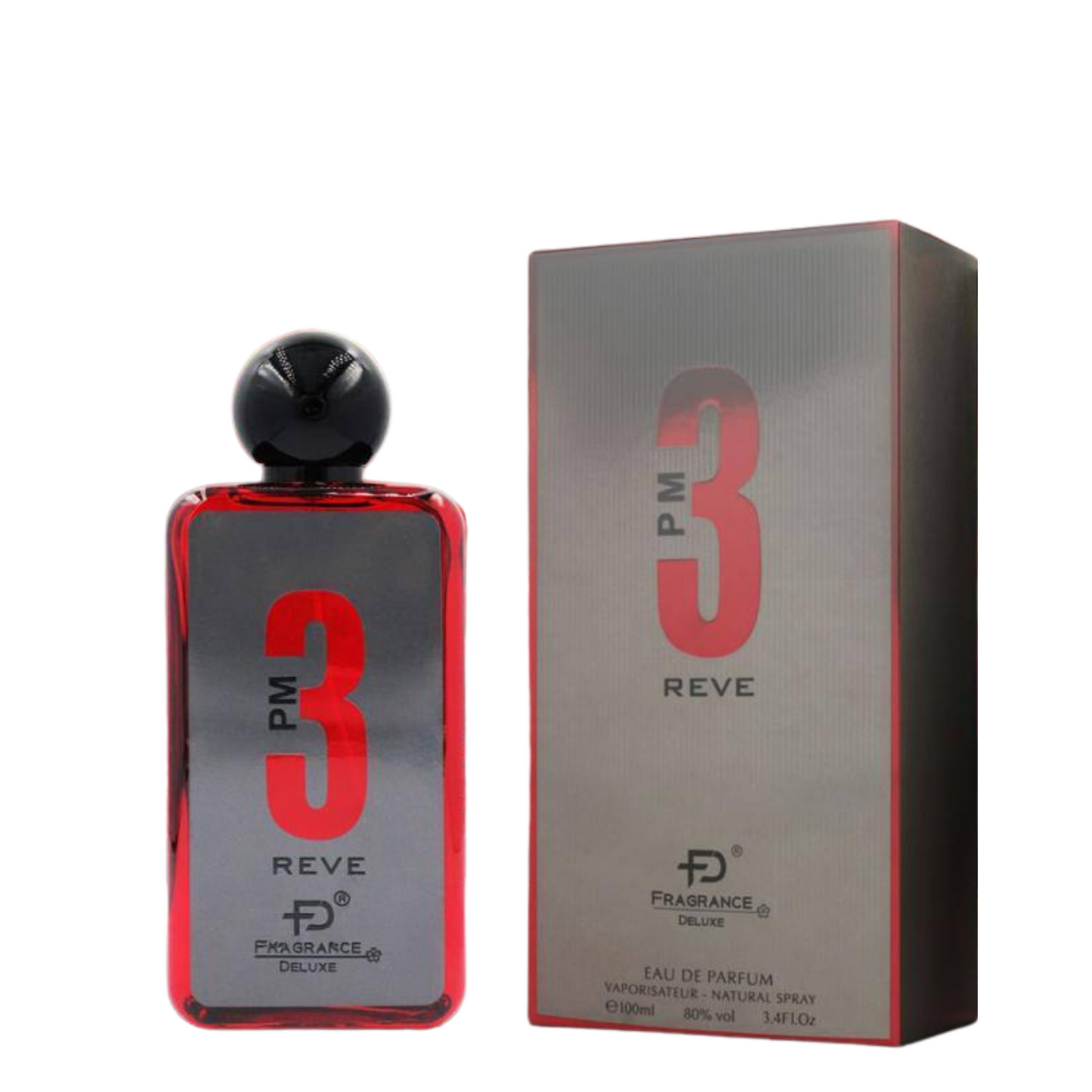 בושם לגבר 3PM Rêve מבית Fragrance Deluxe | או דה פרפיום E.D.P | מ”ל 100 | בהשראת 9פמ רבאל של אפנאן