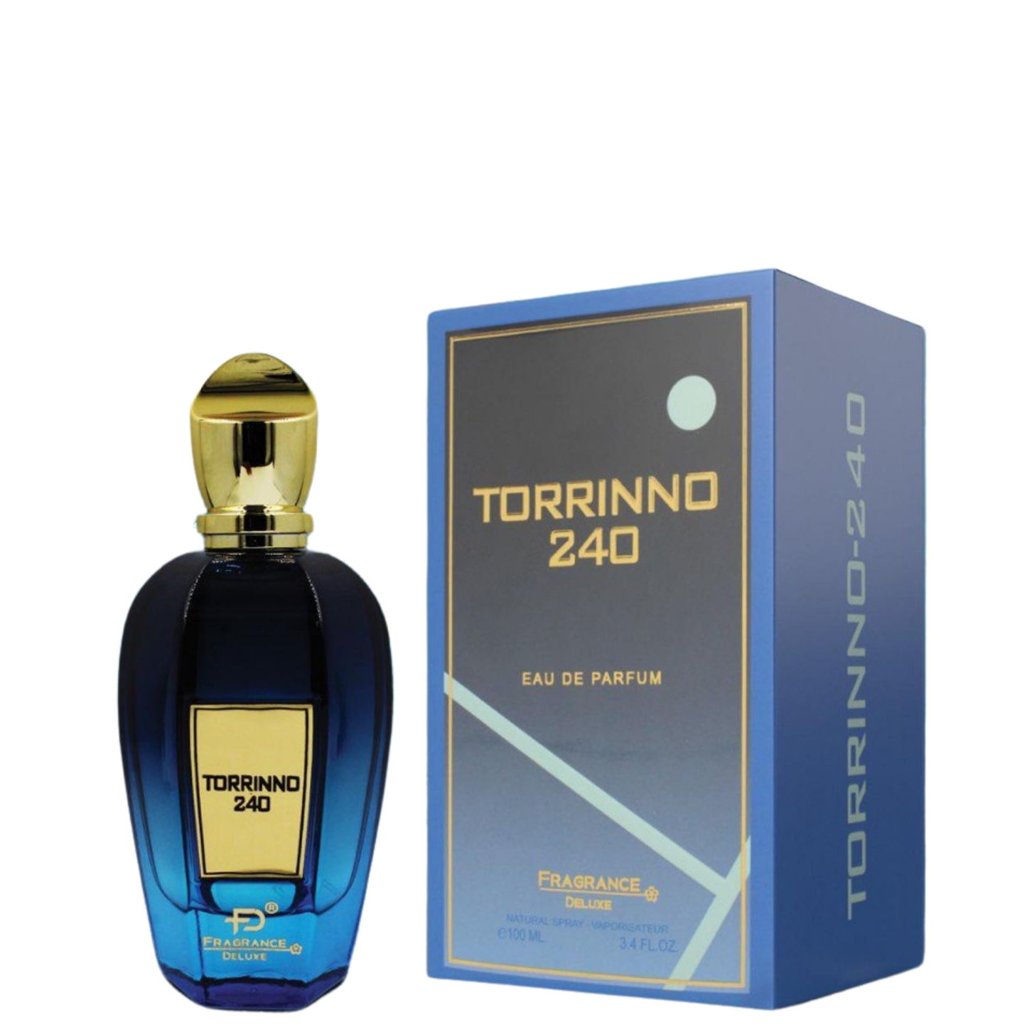 בושם לגבר  Torrinno 240 מבית Fragrance Deluxe |  או דה פורפיום E.D.P | מ"ל 100 | בהשראת קסרג'וף טורינו 24