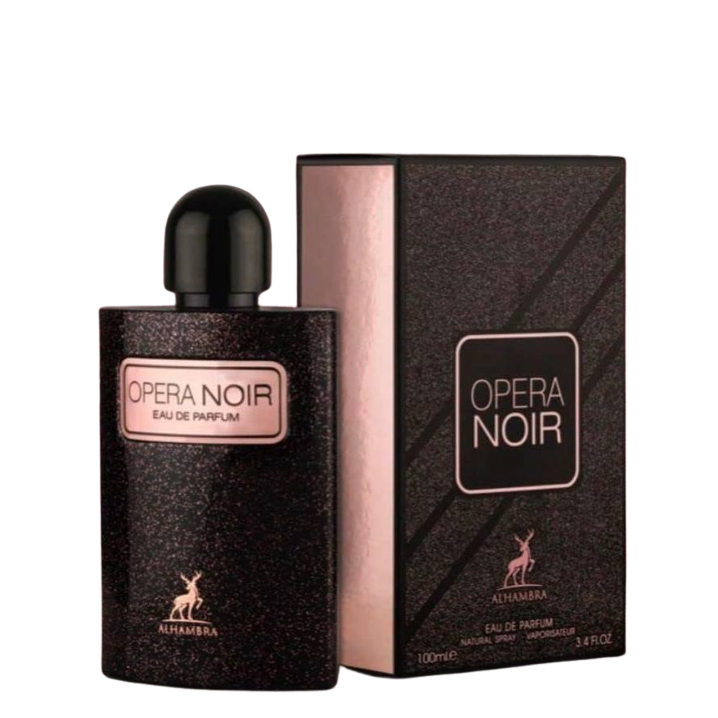 בושם לאישה  Opera Noir מבית Maison Alhambra  | או דה פורפיום E.D.P | מ"ל 100 | בהשראת בלאק אופיום של איב סאן לורן