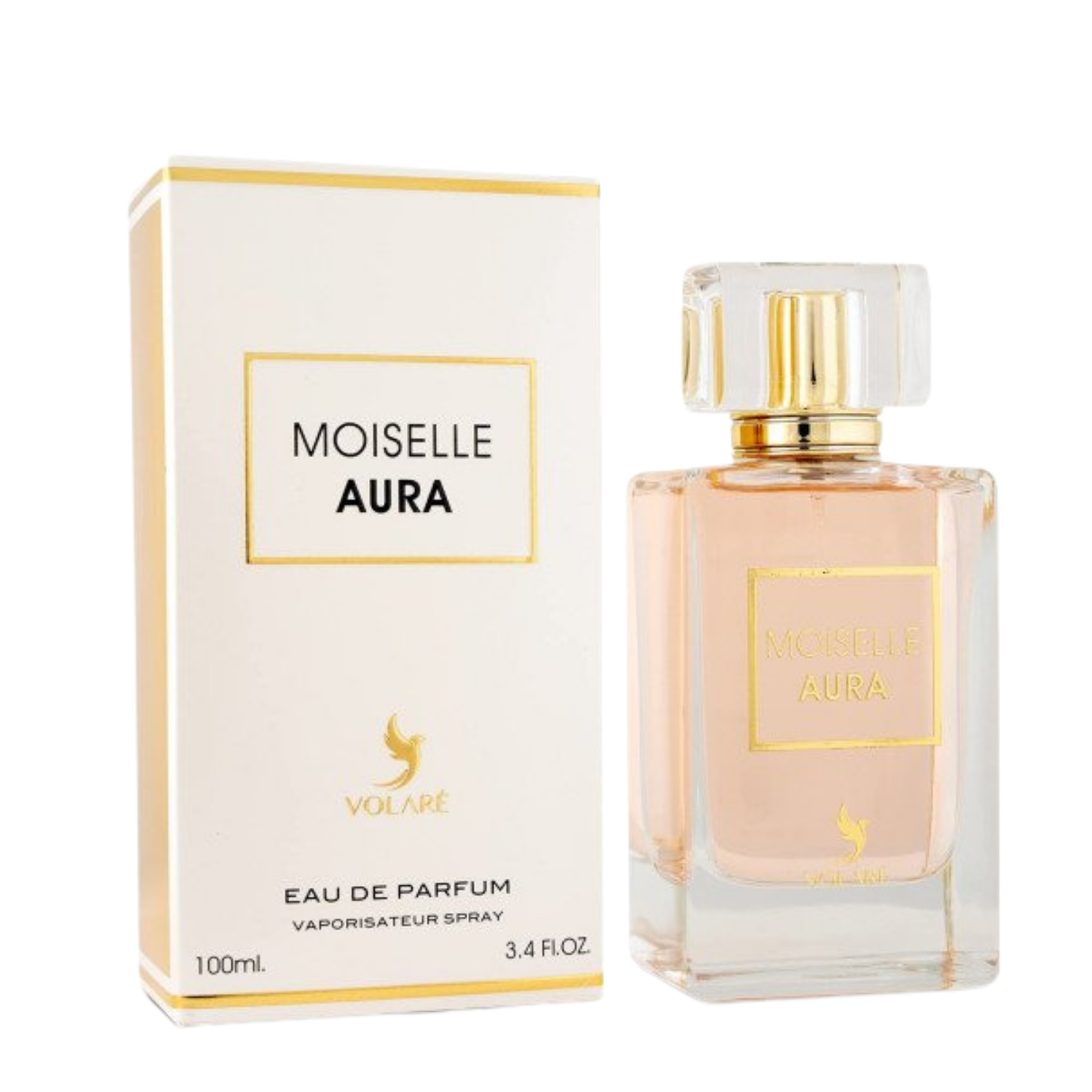 בושם לאישה Moiselle Aura מבית Volare | או דה פורפיום E.D.P | מ"ל 100 | בהשראת קוקו מדמואזל של שאנל