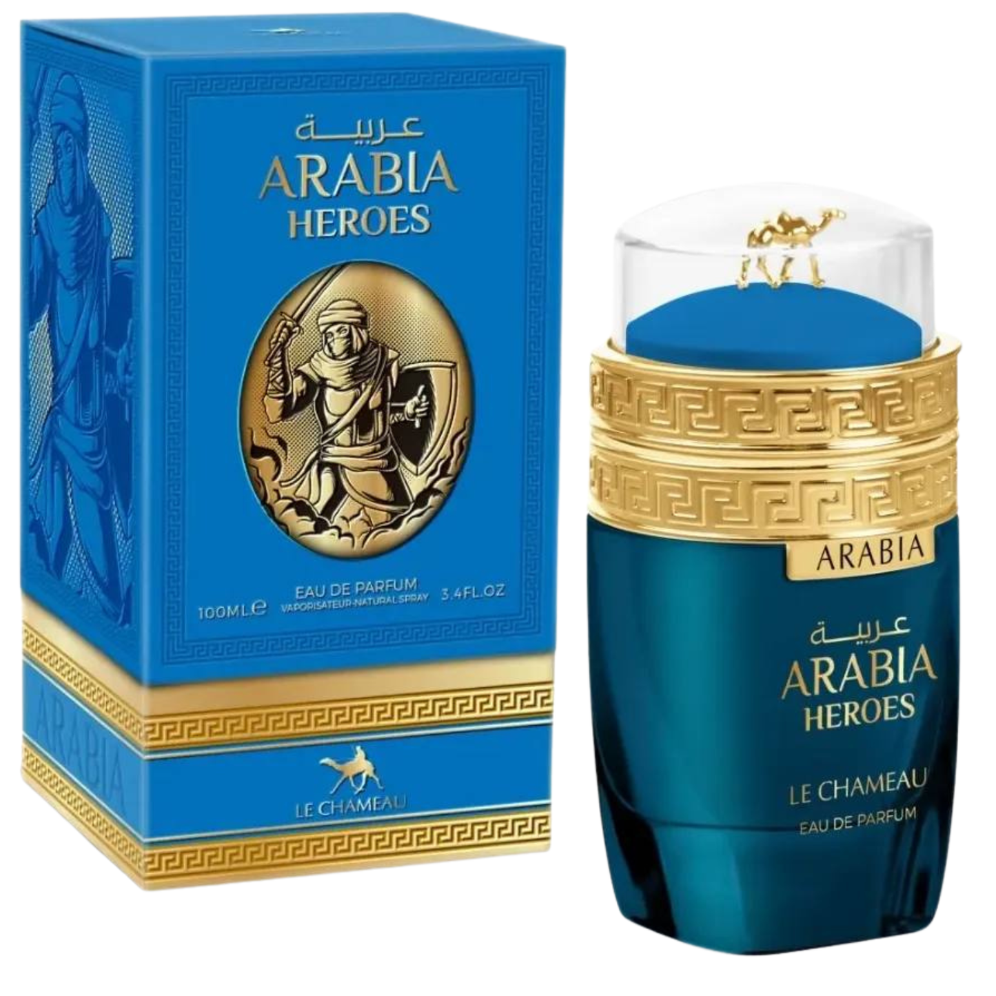 בושם לגבר ARABIA HEROES מבית Le Chameau | או דה פרפיום E.D.P | מ"ל 100 | ארביה הירוס מבית לה שאמו