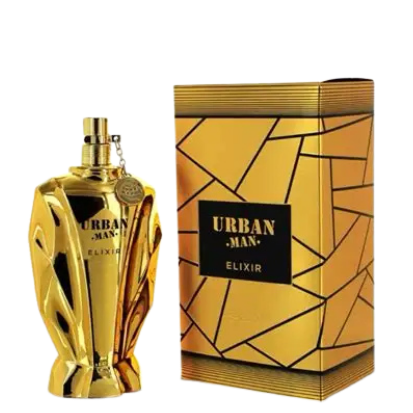 בושם לגבר Urban Man Elixir מבית Fragrance World | או דה פורפיום E.D.P. | מ"ל 100 | בהשראת לה מאל אליקסיר של ז'אן פול גוטייה
