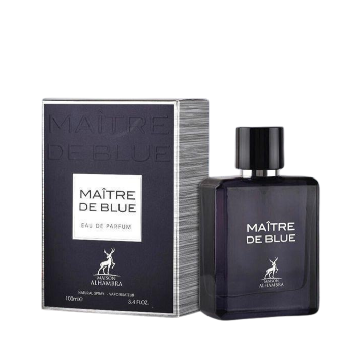 בושם לגבר Maitre de blue מבית Maison Alhambra | או דה פורפיום E.D.P | מ"ל 100 | בהשראת בלו דה שאנל