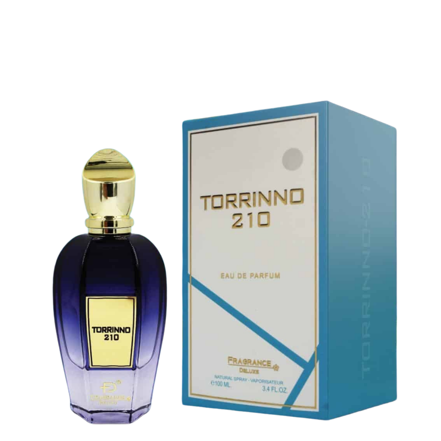 בושם לגבר  Torrinno 210 מבית Fragrance Deluxe | או דה פורפיום E.D.P | מ"ל 100 | בהשראת טורינו 21 של קסרג'וף