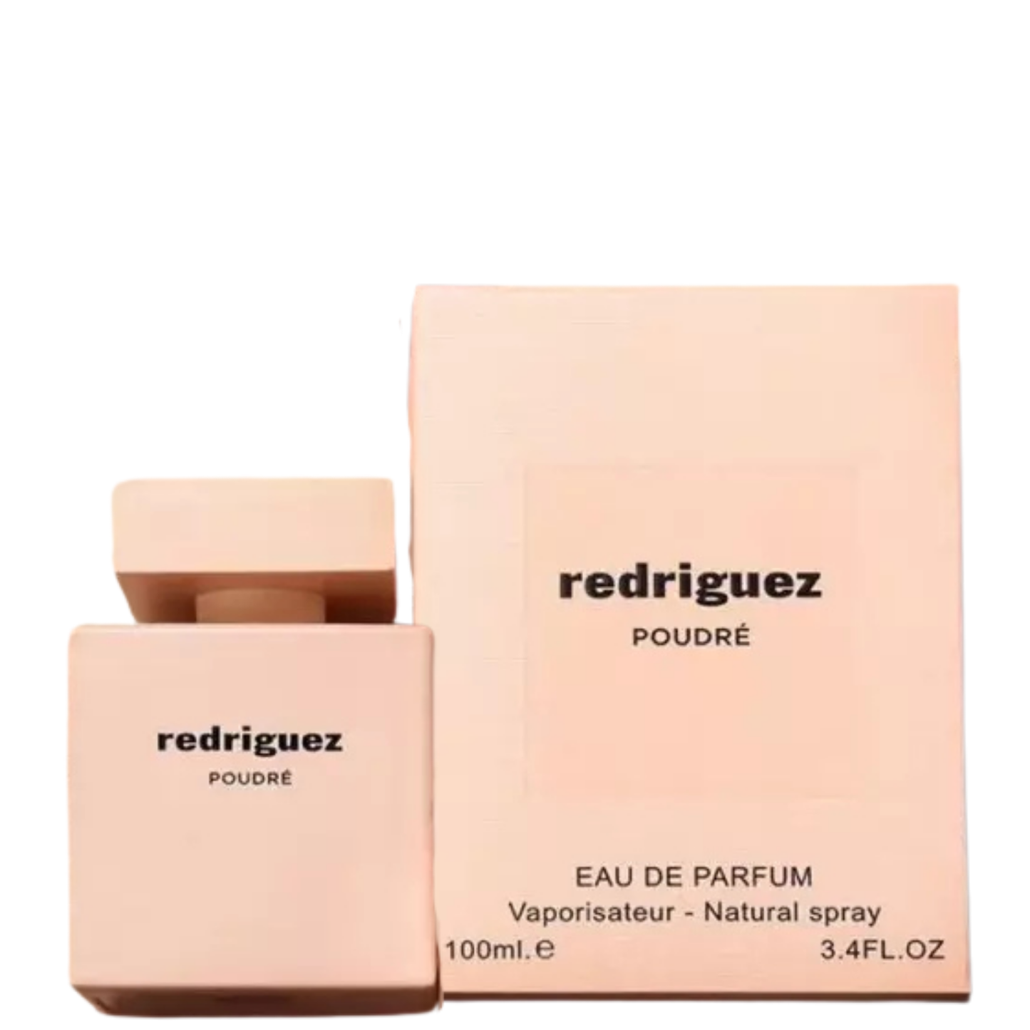 בושם לאישה  Rodriguez Poudré מבית Fragrance World | או דה פורפיום E.D.P | מ"ל 100 | בהשראת נרסיסו רודריגז פאוודר
