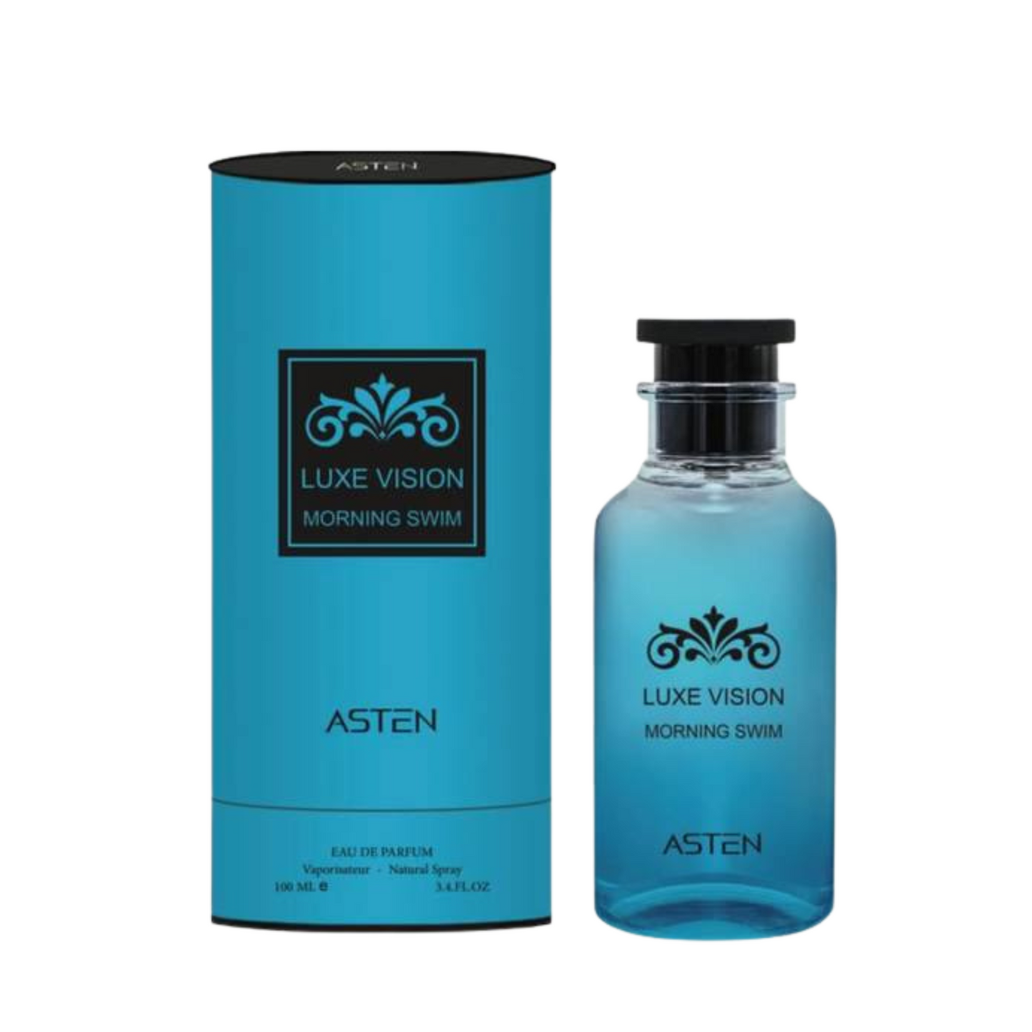 בושם לגבר  Luxe Vision Morning Swim מבית ASTEN | או דה פרפיום E.D.P  | מ”ל 100  | בהשראת אפטרנון סווים של לואי וויטון