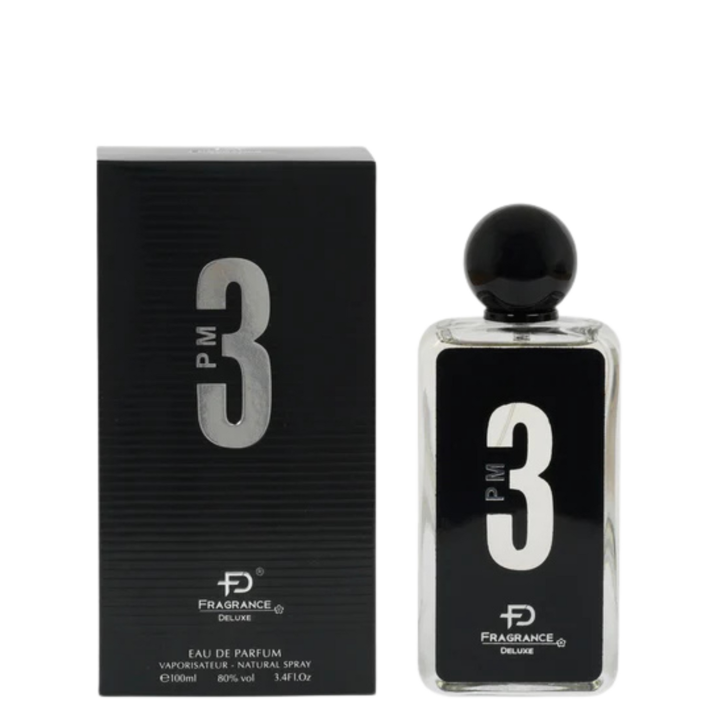 בושם לגבר 3PM מבית Fragrance Deluxe | או דה פרפיום E.D.P | מ”ל 100 | בהשראת 9פמ